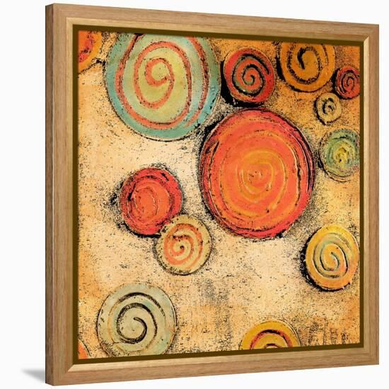 Spring Forward Square II-Gina Ritter-Framed Stretched Canvas