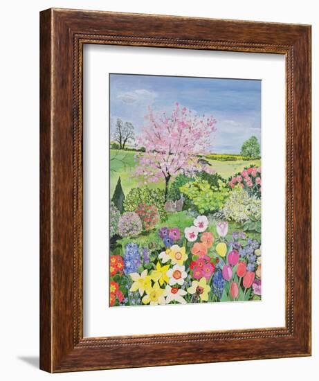 Spring from the Four Seasons (One of a Set of Four)-Hilary Jones-Framed Giclee Print