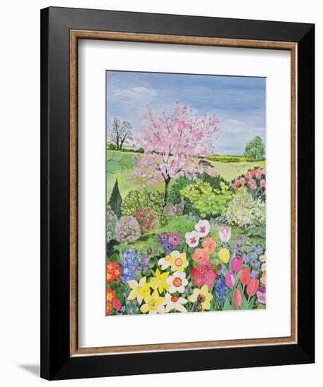 Spring from the Four Seasons (One of a Set of Four)-Hilary Jones-Framed Giclee Print