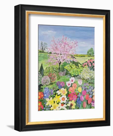 Spring from the Four Seasons (One of a Set of Four)-Hilary Jones-Framed Giclee Print