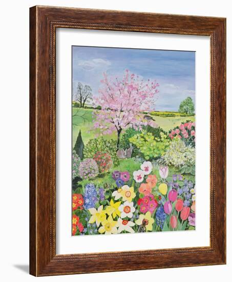 Spring from the Four Seasons (One of a Set of Four)-Hilary Jones-Framed Giclee Print