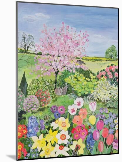Spring from the Four Seasons (One of a Set of Four)-Hilary Jones-Mounted Giclee Print