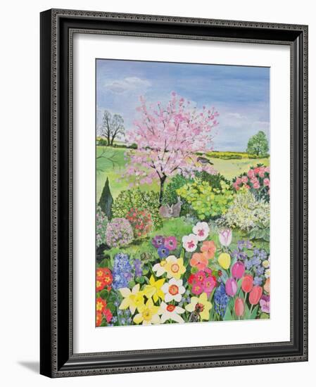 Spring from the Four Seasons (One of a Set of Four)-Hilary Jones-Framed Giclee Print