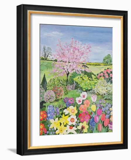 Spring from the Four Seasons (One of a Set of Four)-Hilary Jones-Framed Giclee Print