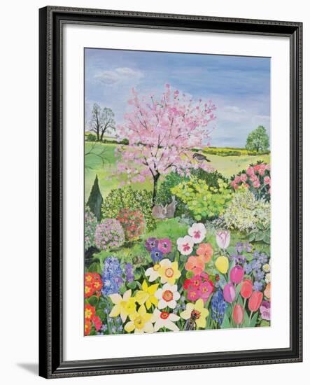 Spring from the Four Seasons (One of a Set of Four)-Hilary Jones-Framed Giclee Print