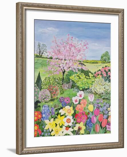 Spring from the Four Seasons (One of a Set of Four)-Hilary Jones-Framed Giclee Print