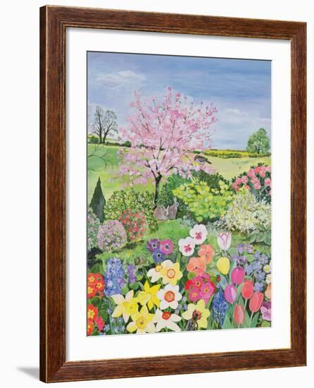 Spring from the Four Seasons (One of a Set of Four)-Hilary Jones-Framed Giclee Print