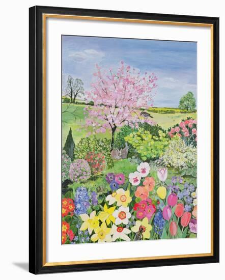 Spring from the Four Seasons (One of a Set of Four)-Hilary Jones-Framed Giclee Print