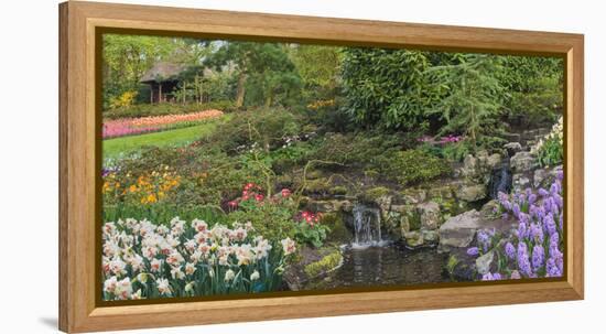 Spring Garden Landscape-Anna Miller-Framed Premier Image Canvas