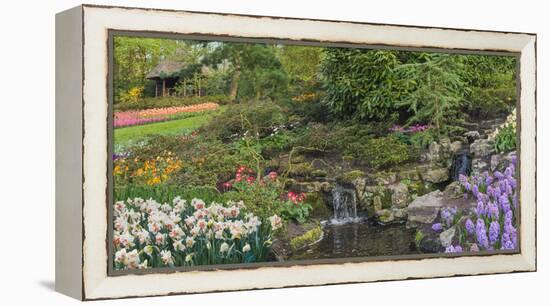 Spring Garden Landscape-Anna Miller-Framed Premier Image Canvas