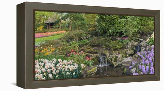 Spring Garden Landscape-Anna Miller-Framed Premier Image Canvas