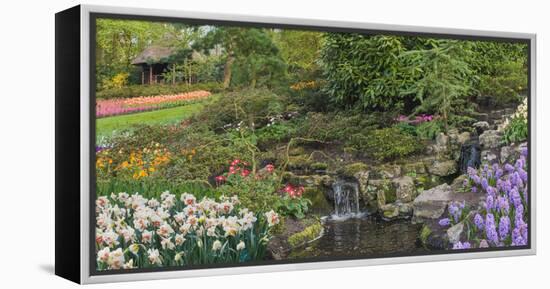 Spring Garden Landscape-Anna Miller-Framed Premier Image Canvas