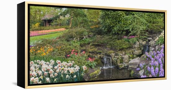 Spring Garden Landscape-Anna Miller-Framed Premier Image Canvas