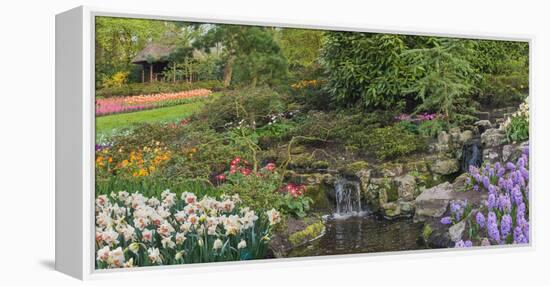 Spring Garden Landscape-Anna Miller-Framed Premier Image Canvas