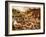 Spring: Gardeners, Sheep Shearers and Peasants Merrymaking-Pieter Bruegel the Elder-Framed Giclee Print