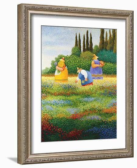 Spring Gathering-Lowell Herrero-Framed Art Print