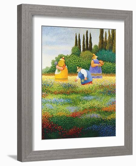 Spring Gathering-Lowell Herrero-Framed Art Print