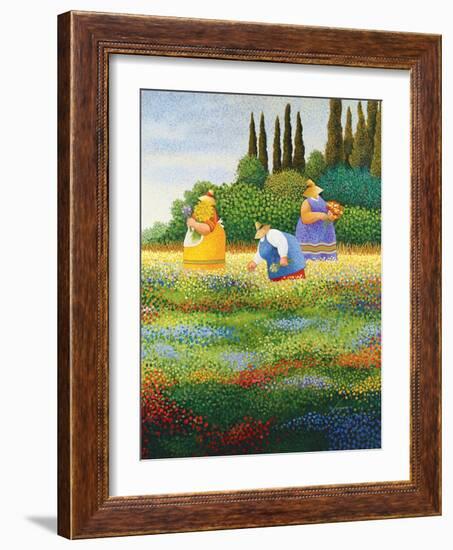 Spring Gathering-Lowell Herrero-Framed Art Print