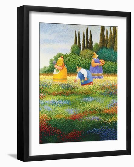 Spring Gathering-Lowell Herrero-Framed Art Print