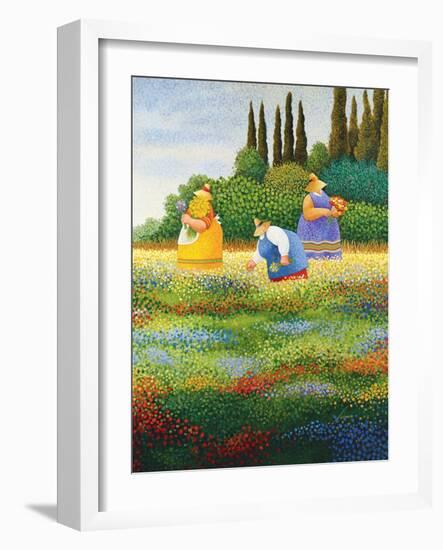 Spring Gathering-Lowell Herrero-Framed Art Print