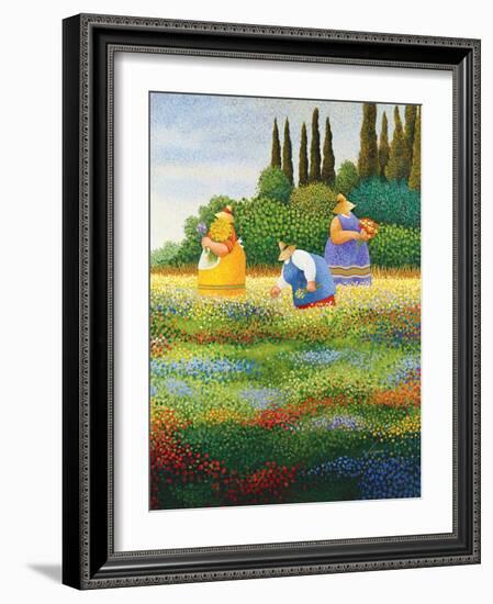 Spring Gathering-Lowell Herrero-Framed Art Print