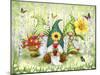 Spring Gnomes-MAKIKO-Mounted Giclee Print