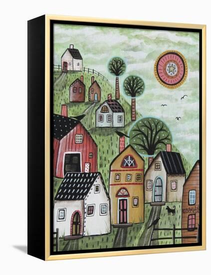 Spring Green 1-Karla Gerard-Framed Premier Image Canvas