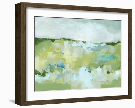 Spring Green II-Christina Long-Framed Art Print