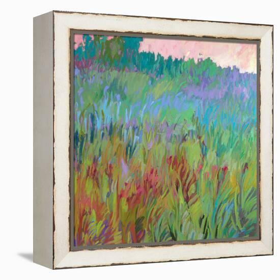 Spring Greens-Jane Schmidt-Framed Stretched Canvas