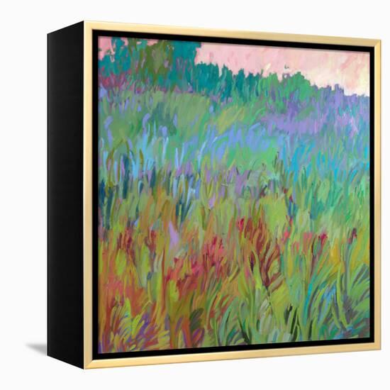 Spring Greens-Jane Schmidt-Framed Stretched Canvas