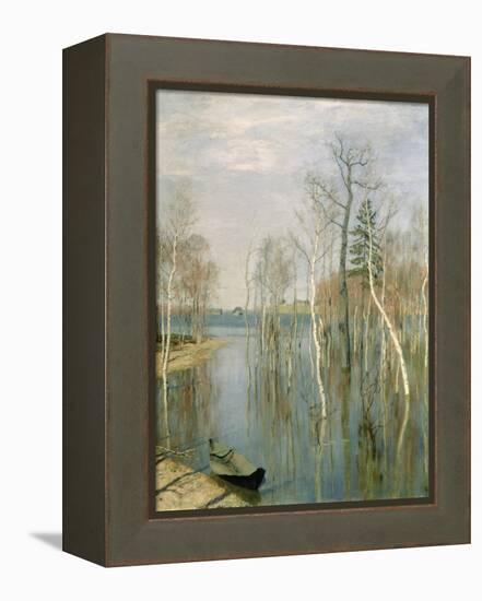 Spring, High Water, 1897-Isaak Ilyich Levitan-Framed Premier Image Canvas