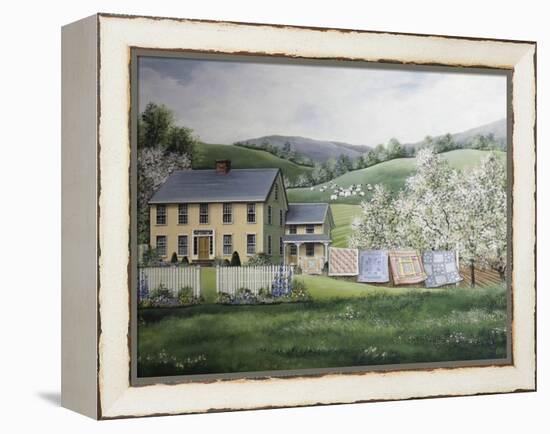 Spring House-Debbi Wetzel-Framed Premier Image Canvas