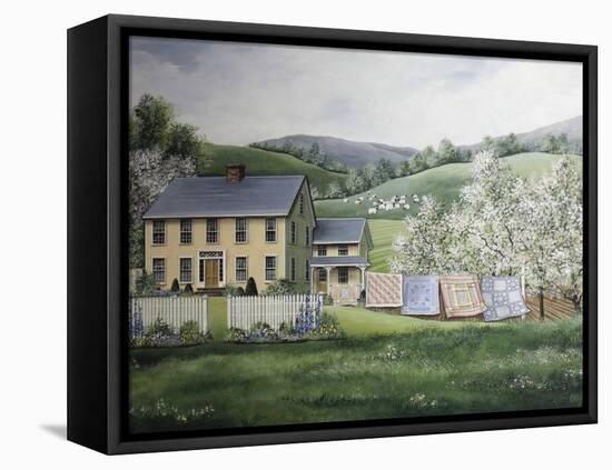 Spring House-Debbi Wetzel-Framed Premier Image Canvas