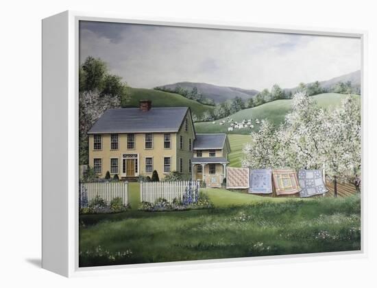 Spring House-Debbi Wetzel-Framed Premier Image Canvas