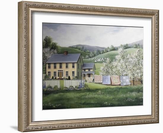 Spring House-Debbi Wetzel-Framed Giclee Print