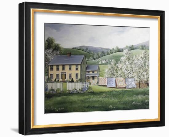 Spring House-Debbi Wetzel-Framed Giclee Print