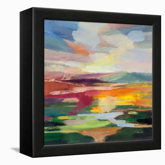 Spring Hues II-Silvia Vassileva-Framed Stretched Canvas