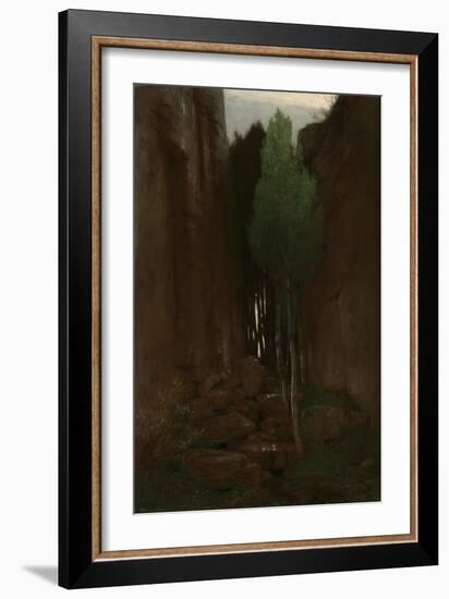Spring in a Narrow Gorge, 1881-Arnold Bocklin-Framed Giclee Print