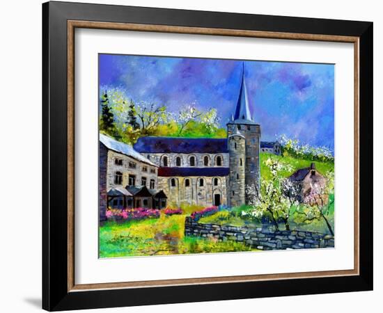 Spring In Celles-Pol Ledent-Framed Art Print