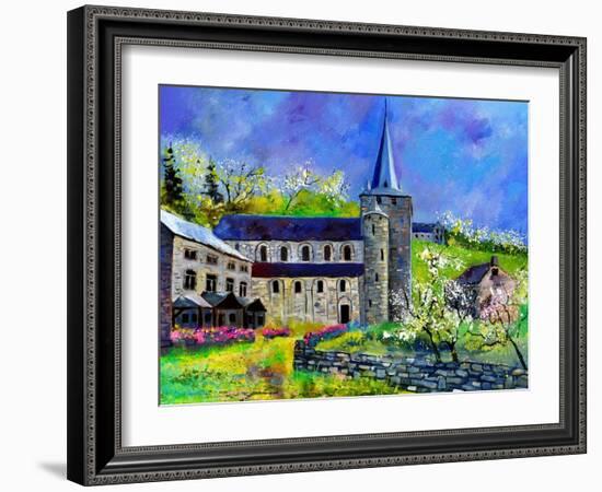 Spring In Celles-Pol Ledent-Framed Art Print