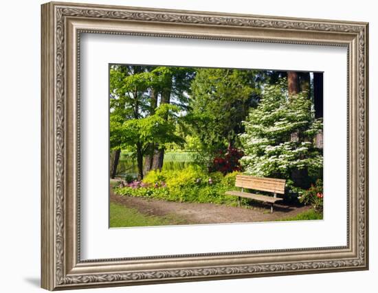 Spring in Crystal Springs Rhododendron Garden, Portland, Oregon, USA-Craig Tuttle-Framed Photographic Print