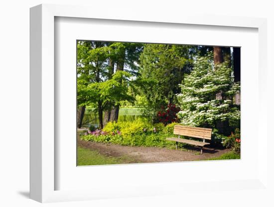 Spring in Crystal Springs Rhododendron Garden, Portland, Oregon, USA-Craig Tuttle-Framed Photographic Print