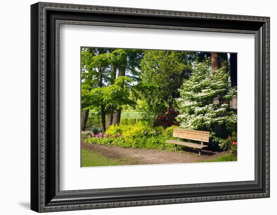 Spring in Crystal Springs Rhododendron Garden, Portland, Oregon, USA-Craig Tuttle-Framed Photographic Print