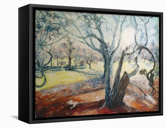 Spring in Darley Park-Mary Smith-Framed Premier Image Canvas