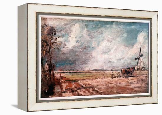 Spring in East Bergholt, England (Painting, 1816)-John Constable-Framed Premier Image Canvas