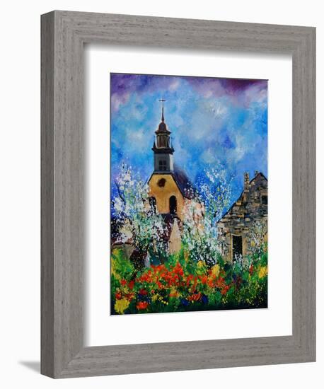 Spring In Foy Notre Dame-Pol Ledent-Framed Art Print