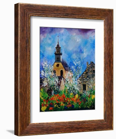 Spring In Foy Notre Dame-Pol Ledent-Framed Art Print