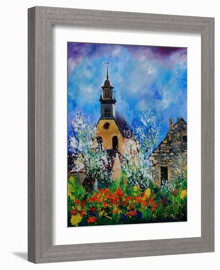 Spring In Foy Notre Dame-Pol Ledent-Framed Art Print