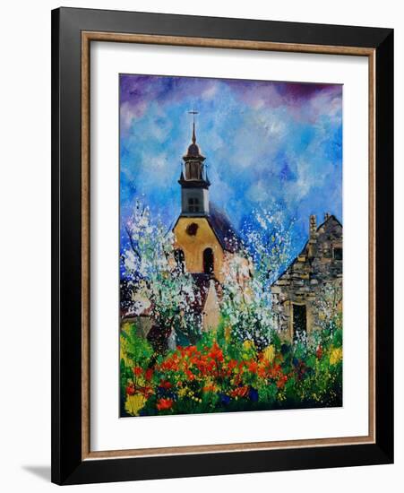 Spring In Foy Notre Dame-Pol Ledent-Framed Art Print