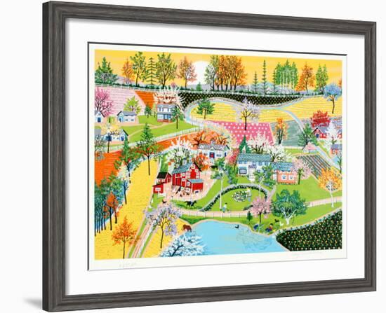 Spring in Gettysburg-Kay Ameche-Framed Limited Edition